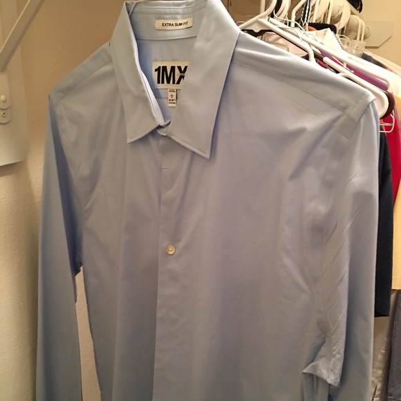 Four Express 1MX men Extra slim fit dress shirts - Picture 4 of 4